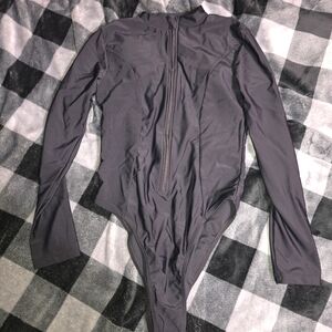 Black Long Sleeve Bodycon Bodysuit